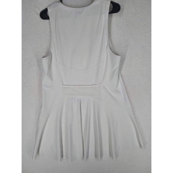 Athleta Women's Tennis/Athletic Dress White Short, Size XL Pullover Zip Closure - Picture 6 of 6